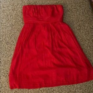 J Crew Pink Strapless dress size 10 like size 8